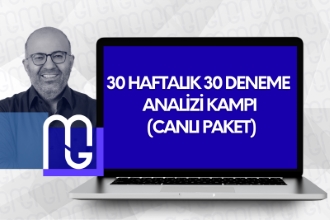 2026 30 HAFTALIK 30 DENEME ANALİZİ KAMPI (CANLI PAKET)